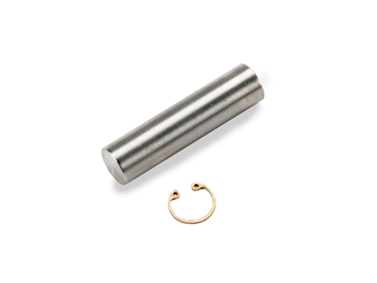 Silver titanium straight pin 0.625 diameter from Factor 55 part number 00013