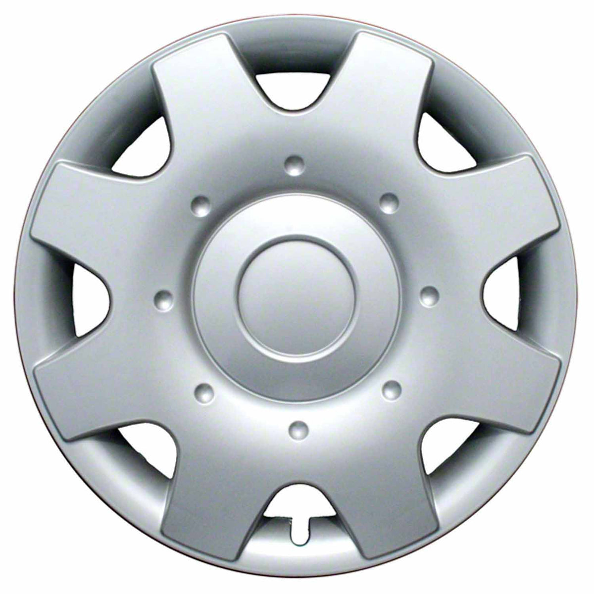 Silver gloss painted abs plastic wheel cover 16 diameter from Coast To Coast part number IWC18016S