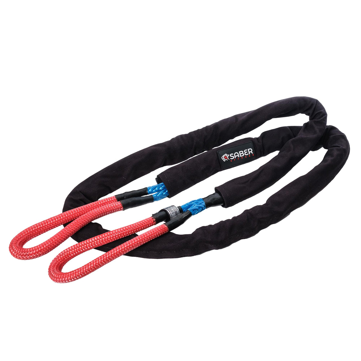 Black uhmwpe winch rope extension from Mile Marker part number SBR-15URB