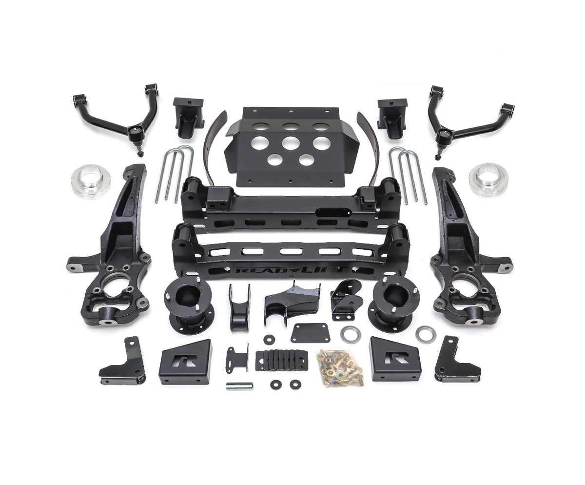 Black suspension lift kit from ReadyLift part number 44-35600