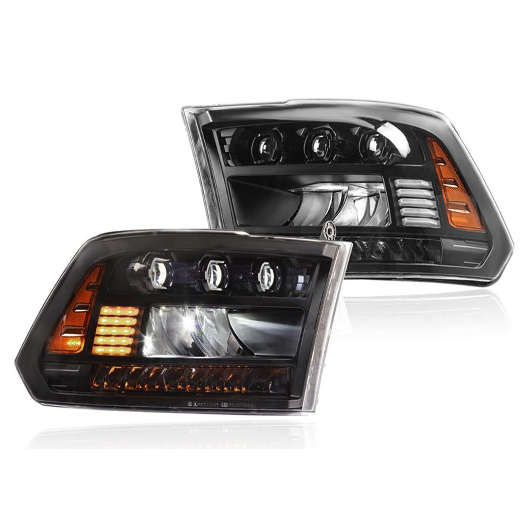 Headlight Set from Winjet part number CHRNG0675-B-SQ