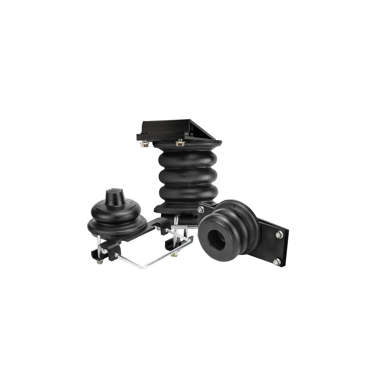 Black air suspension helper spring kit from SuperSprings part number SSR-128-47-2