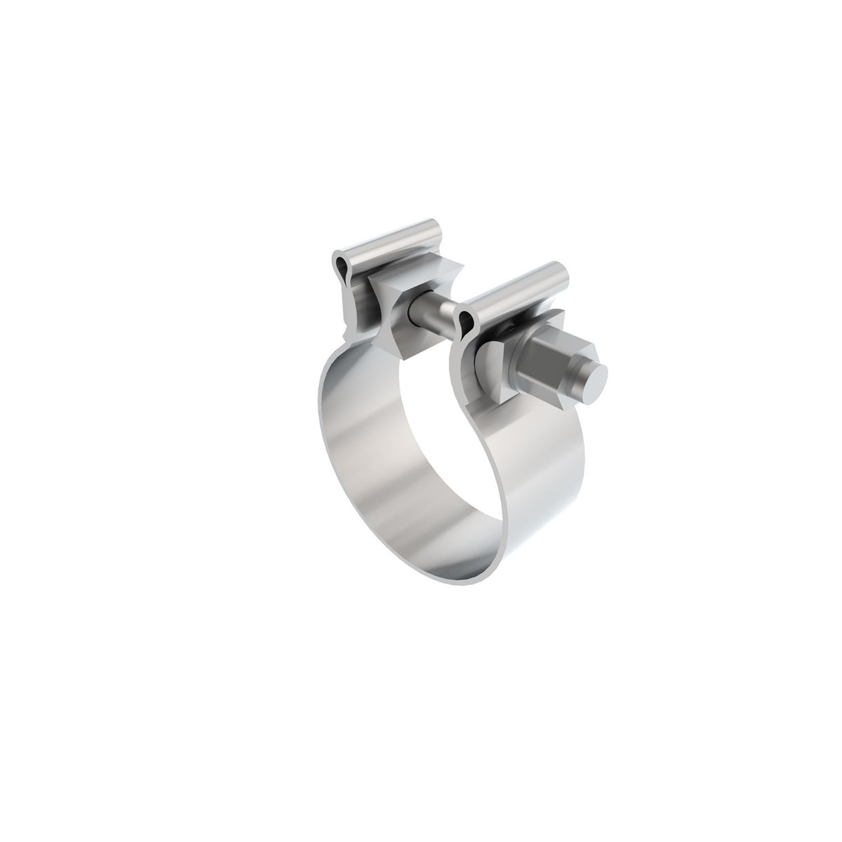 T-304 stainless steel exhaust clamp from Borla part number 18327