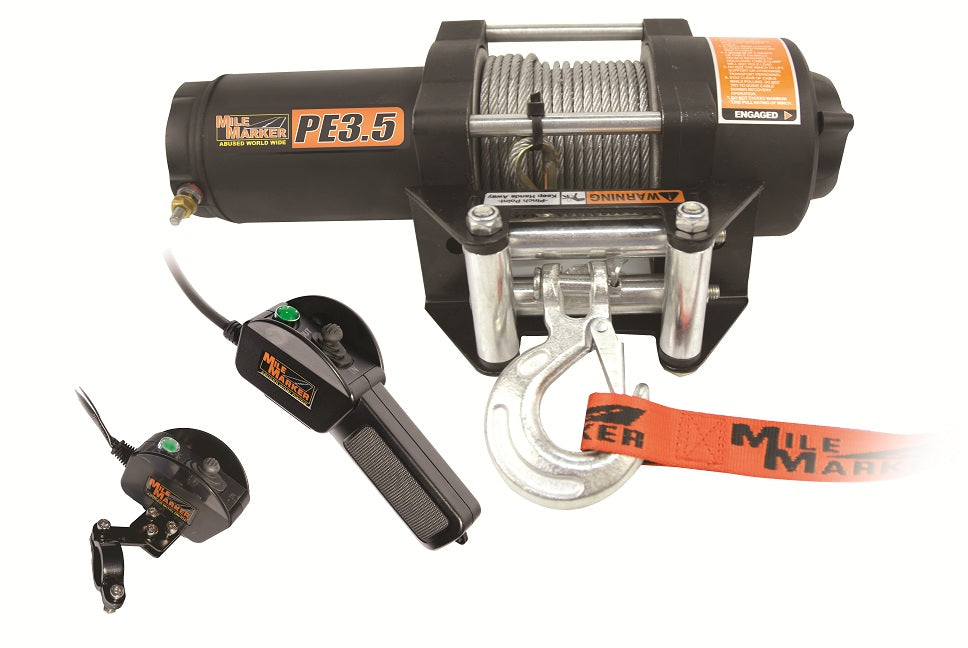 Corrosion resistant metal winch from Mile Marker part number 77-50112BW
