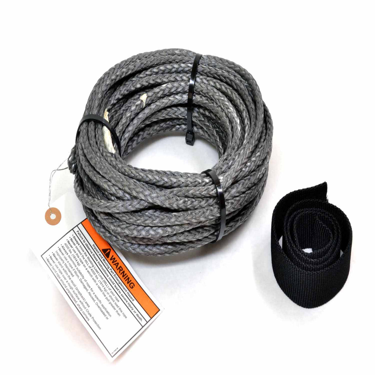 Synthetic winch rope 0.21875 diameter from Warn part number 78388