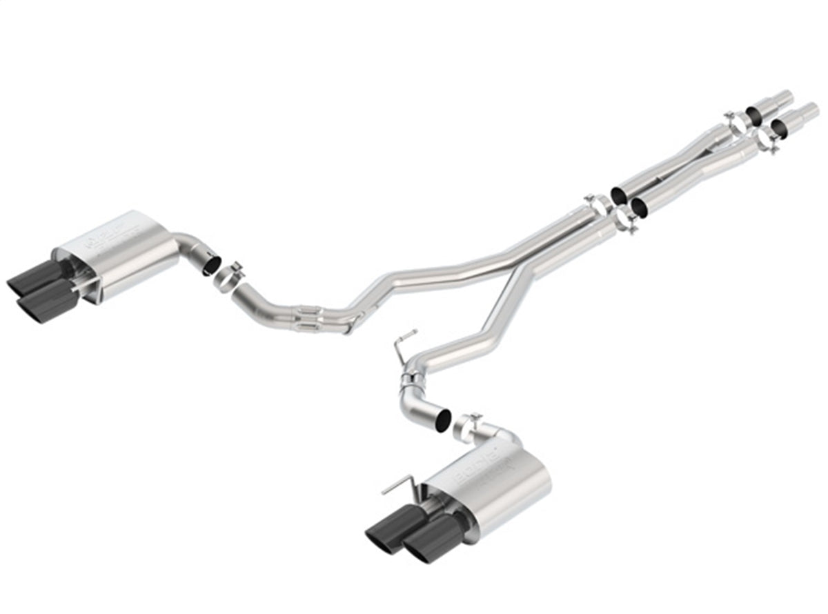 T-304 stainless steel exhaust system kit from Borla part number 140746BC