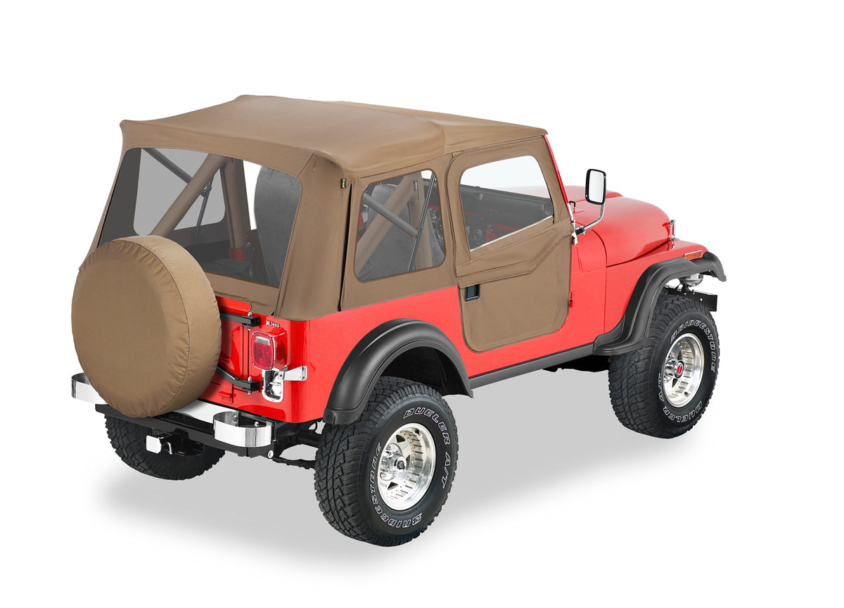 Tan soft top from Bestop part number 51597-04