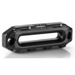 Black type iii hard-anodized aluminum winch fairlead from Warn part number 100730