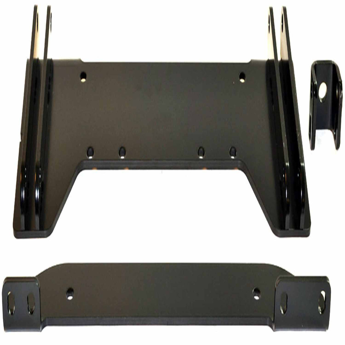 Black snow plow mount from Warn part number 63936