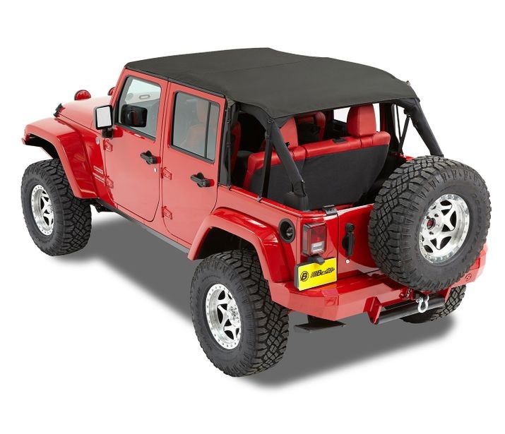 Black diamond soft top from Bestop part number 52594-35