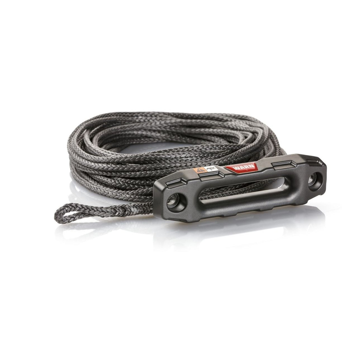 Gunmetal gray winch rope from Warn part number 100970