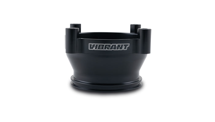 6061 aluminum fuel injection throttle body adapter from Vibrant Performance part number 12470