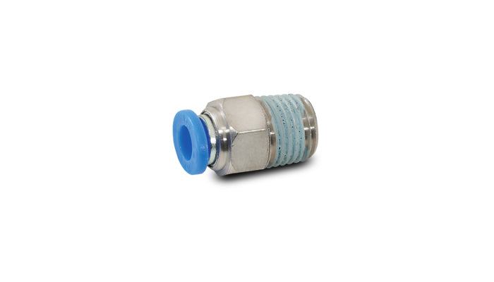 Stainless steel push-on hose fitting from Vibrant Performance part number 2662