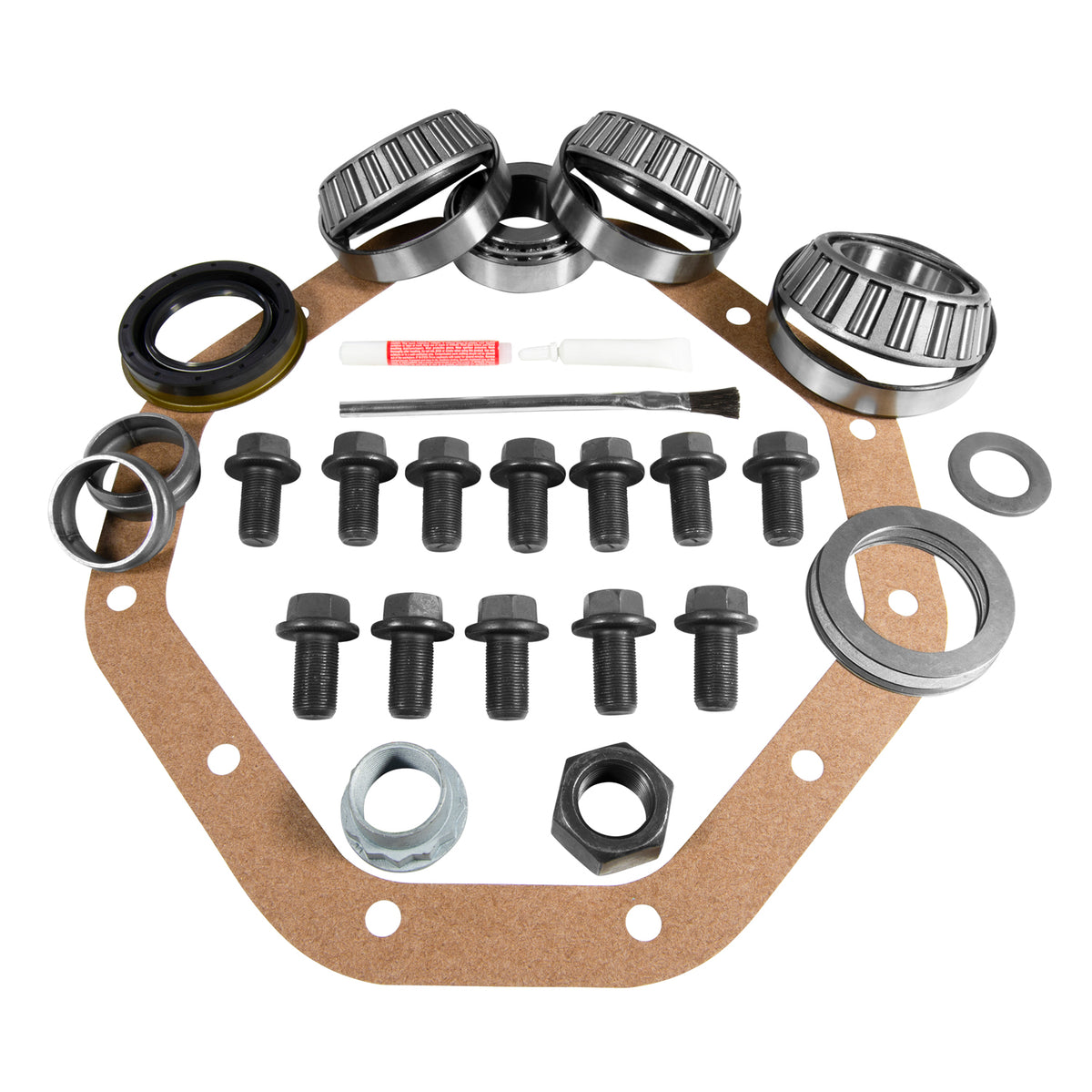 Axle Differential Bearing and Seal Kit from Yukon Gear and Axle part number YK C9.25ZF