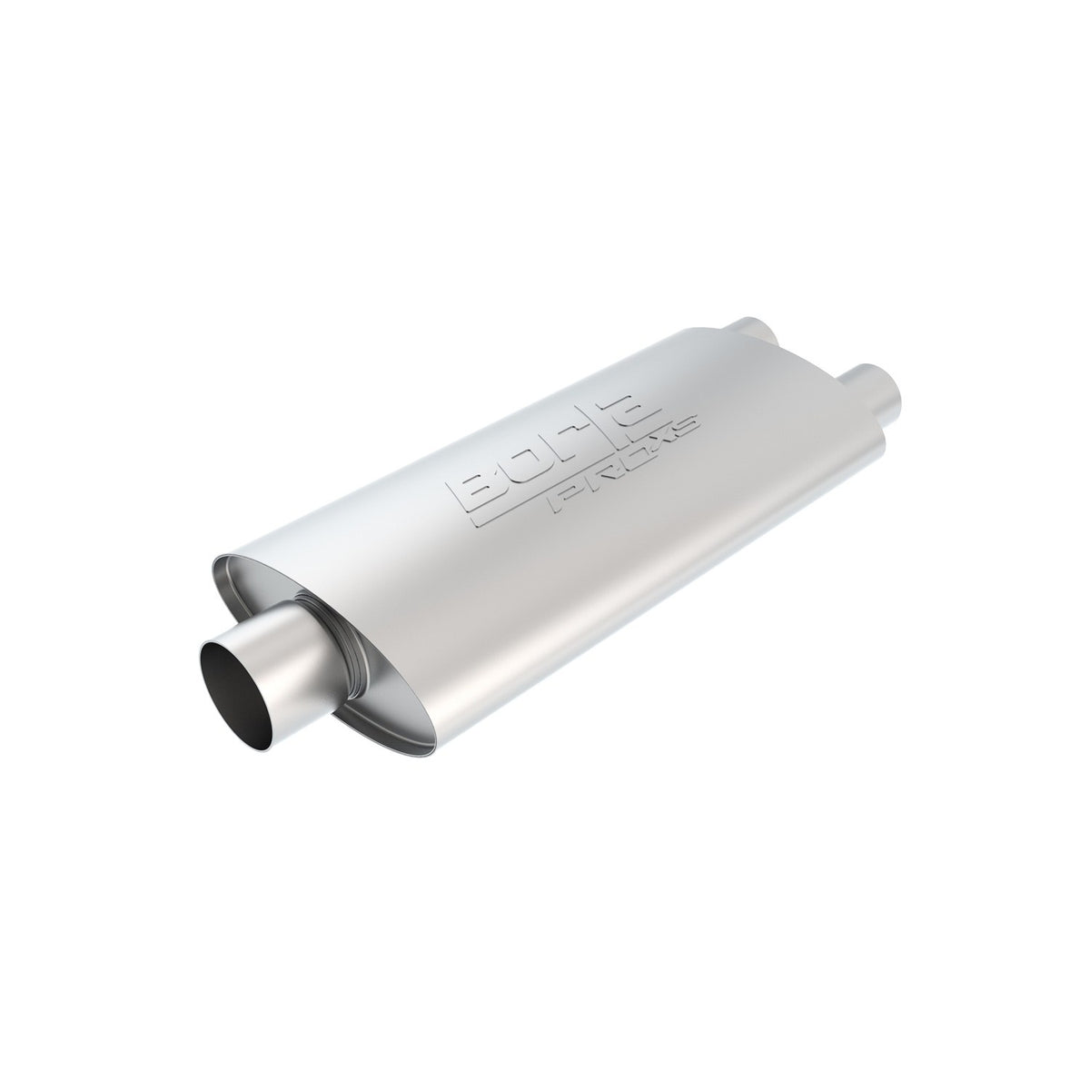 T-304 stainless steel exhaust muffler from Borla part number 40349