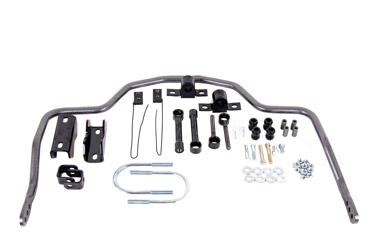 Silver hammertone suspension stabilizer bar kit from Hellwig part number 7743