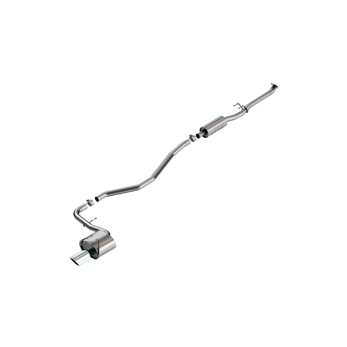 T-304 stainless steel exhaust system kit from Borla part number 140941