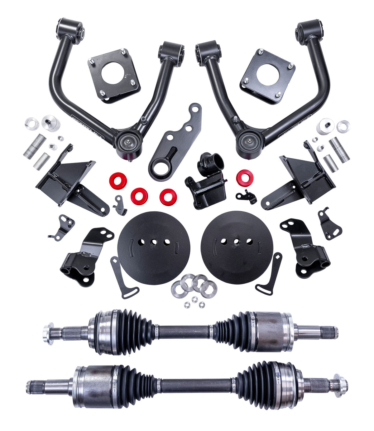 Black suspension lift kit from ReadyLift part number 69-52331