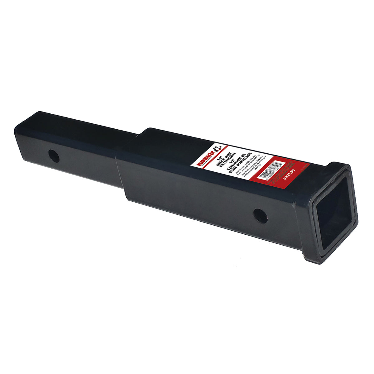 Black trailer hitch adapter from Husky Towing part number 32850