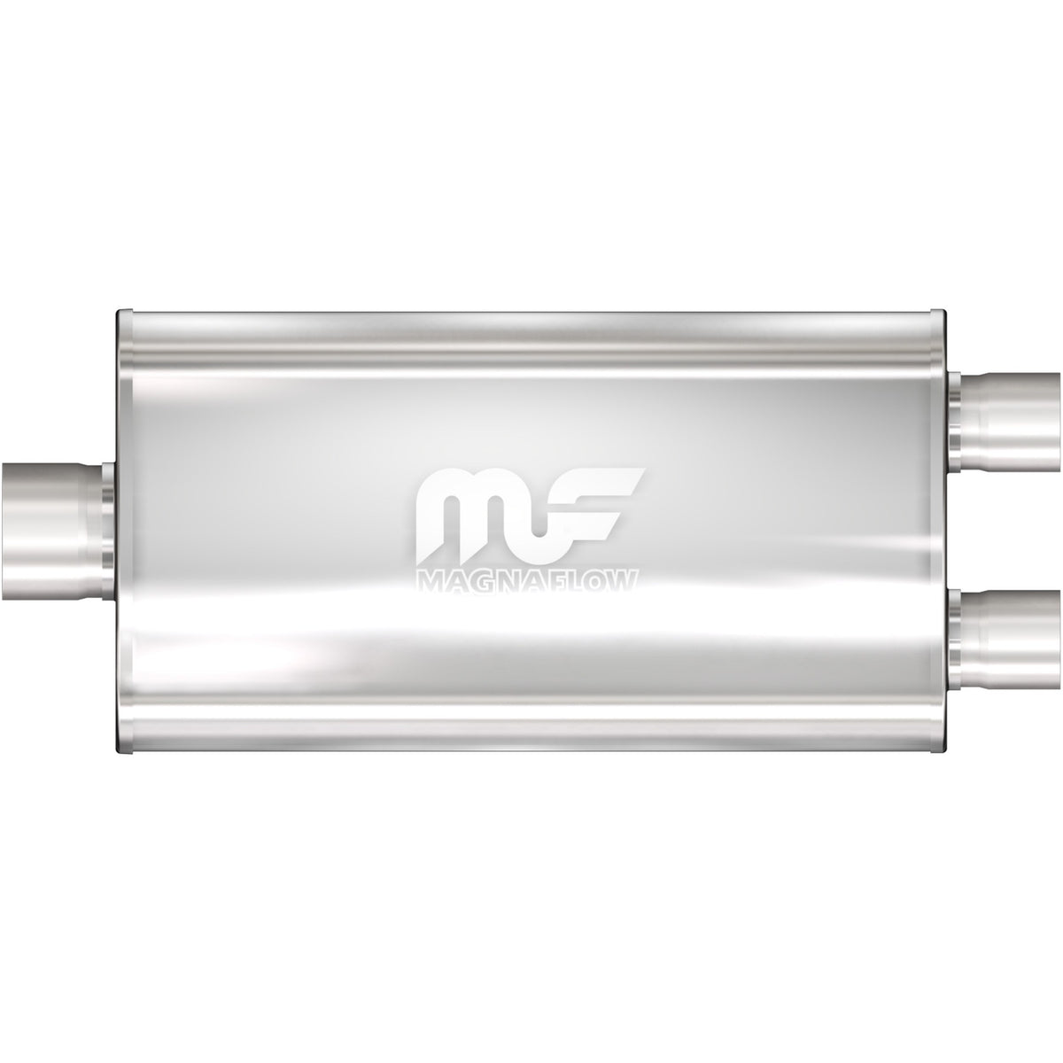 Satin exhaust muffler from MagnaFlow Exhaust Products part number 12588