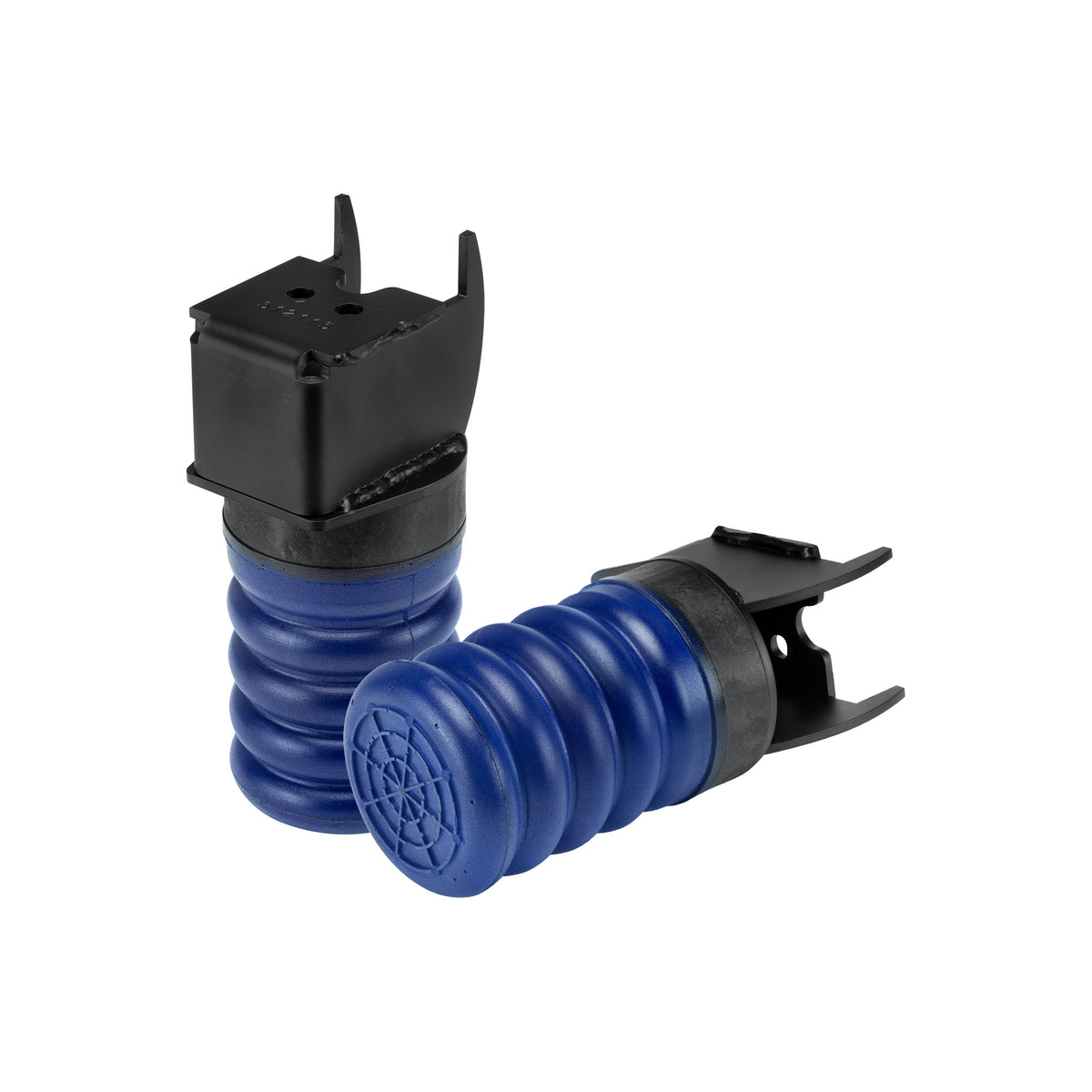 Blue air suspension helper spring kit from SuperSprings part number SSR-117-40