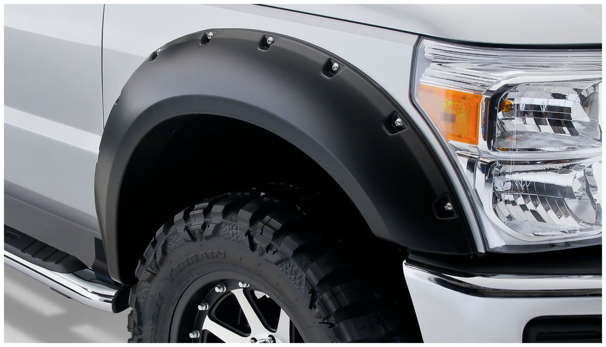 Black abs thermoplastic fender flare set from Husky Liners part number 2802931