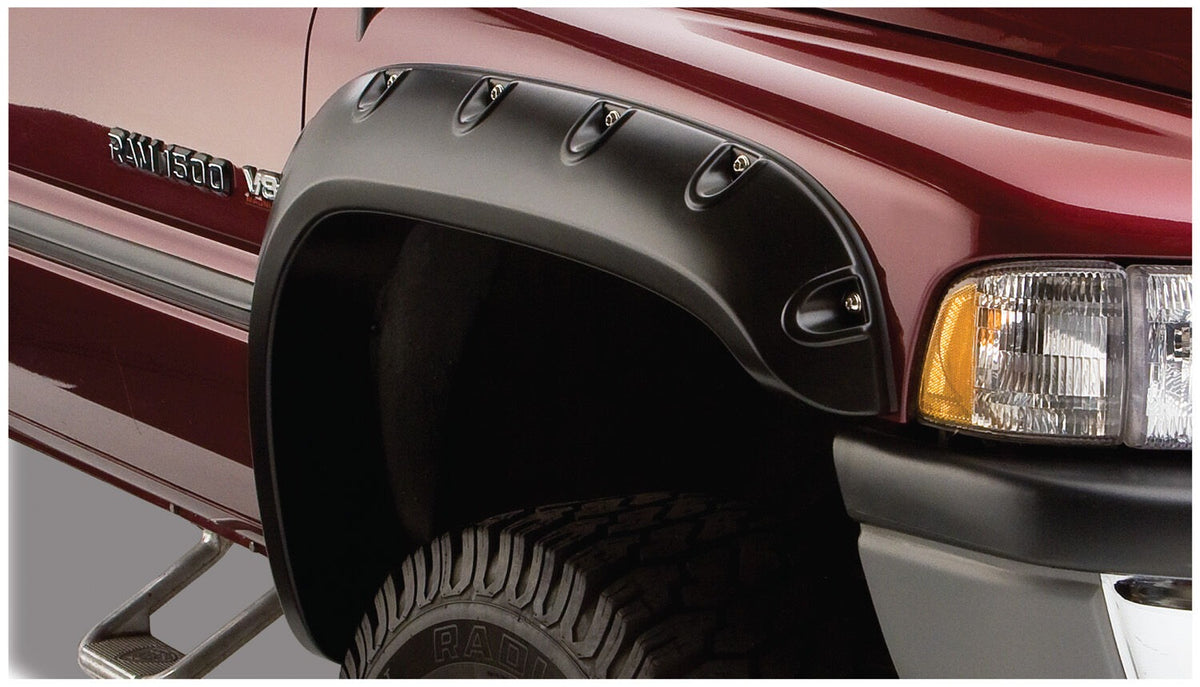 Black abs thermoplastic fender flare set from Husky Liners part number 2805908