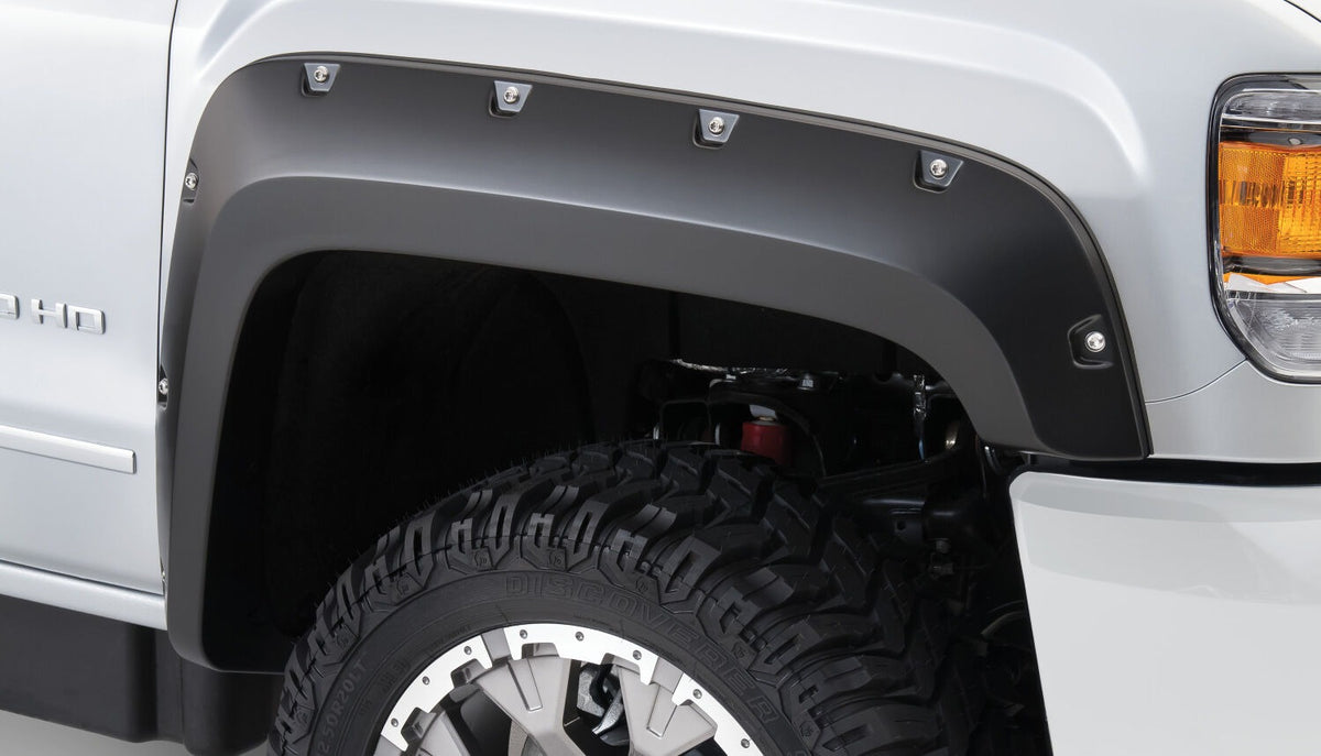 Black abs thermoplastic fender flare set from Husky Liners part number 2804967