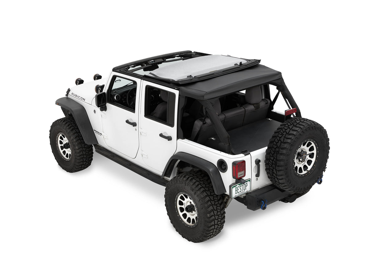 Black diamond soft top from Bestop part number 56825-35