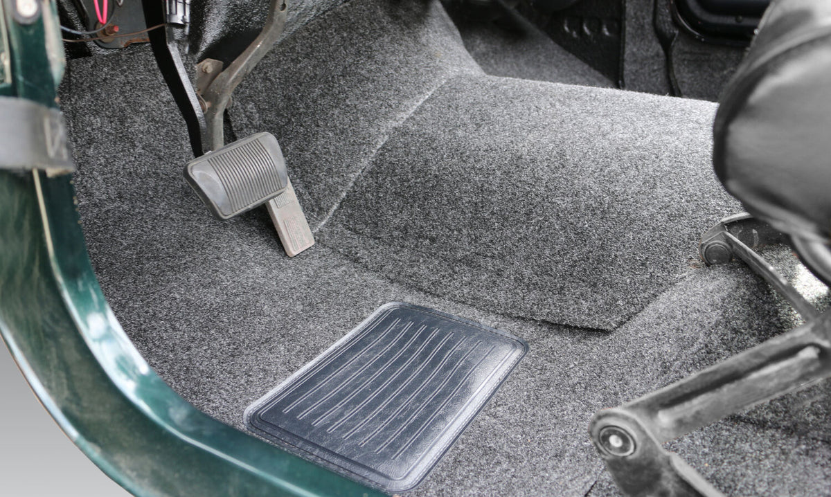 Grey polypropylene floor liner from Husky Liners part number HBRCYJ76F