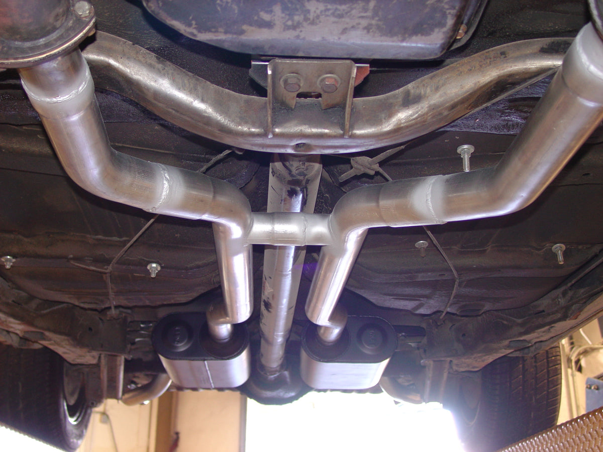 Flowmaster 17107 Crossmember-Back Exhaust SystemExhaust System KitFlowmaster