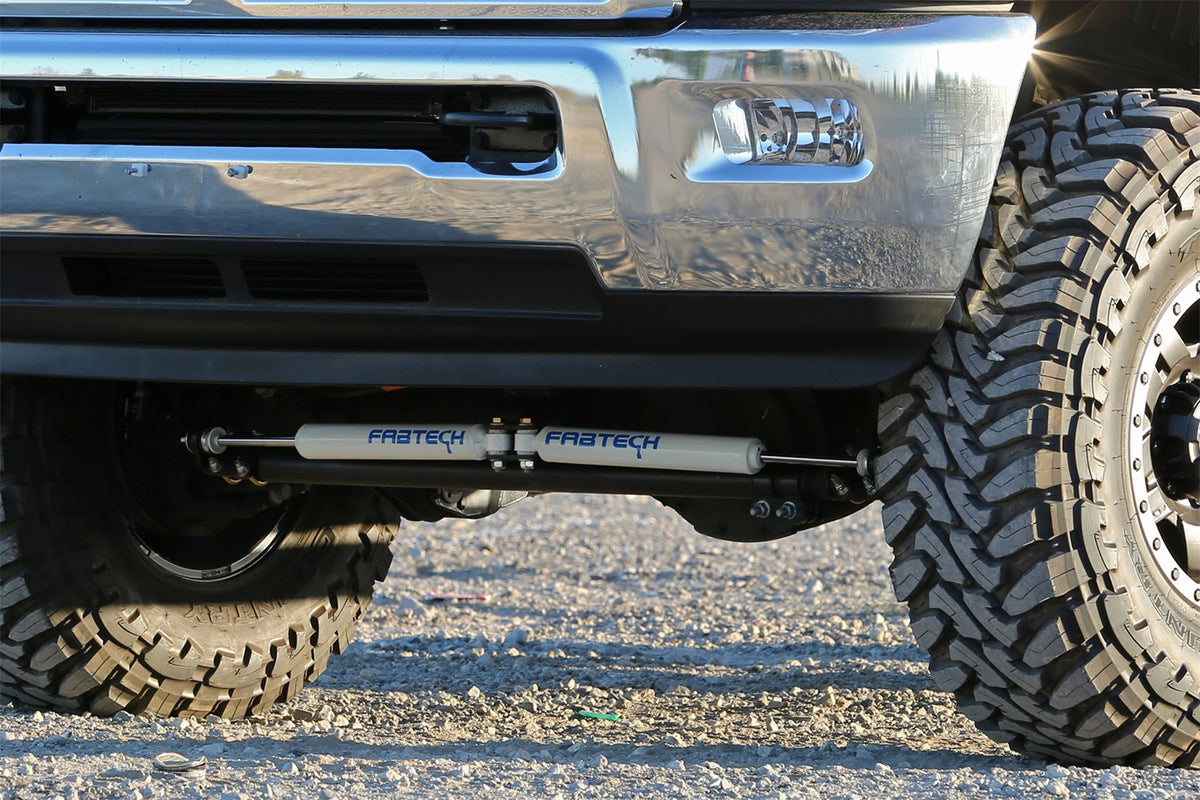 Steering Damper Kit from Fabtech part number FTS23060