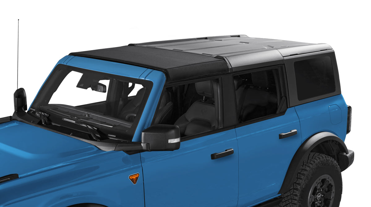 Premium black twill soft top from Bestop part number 52461-17
