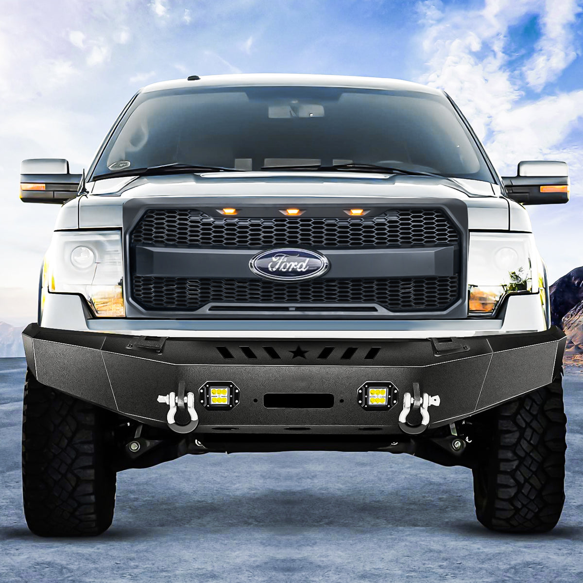 Matte black abs plastic grille from AMERICAN MODIFIED part number AMFMAA00159