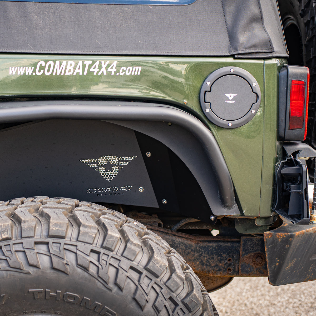 Fuel Door Cover from Combat Off Road part number 15-1070