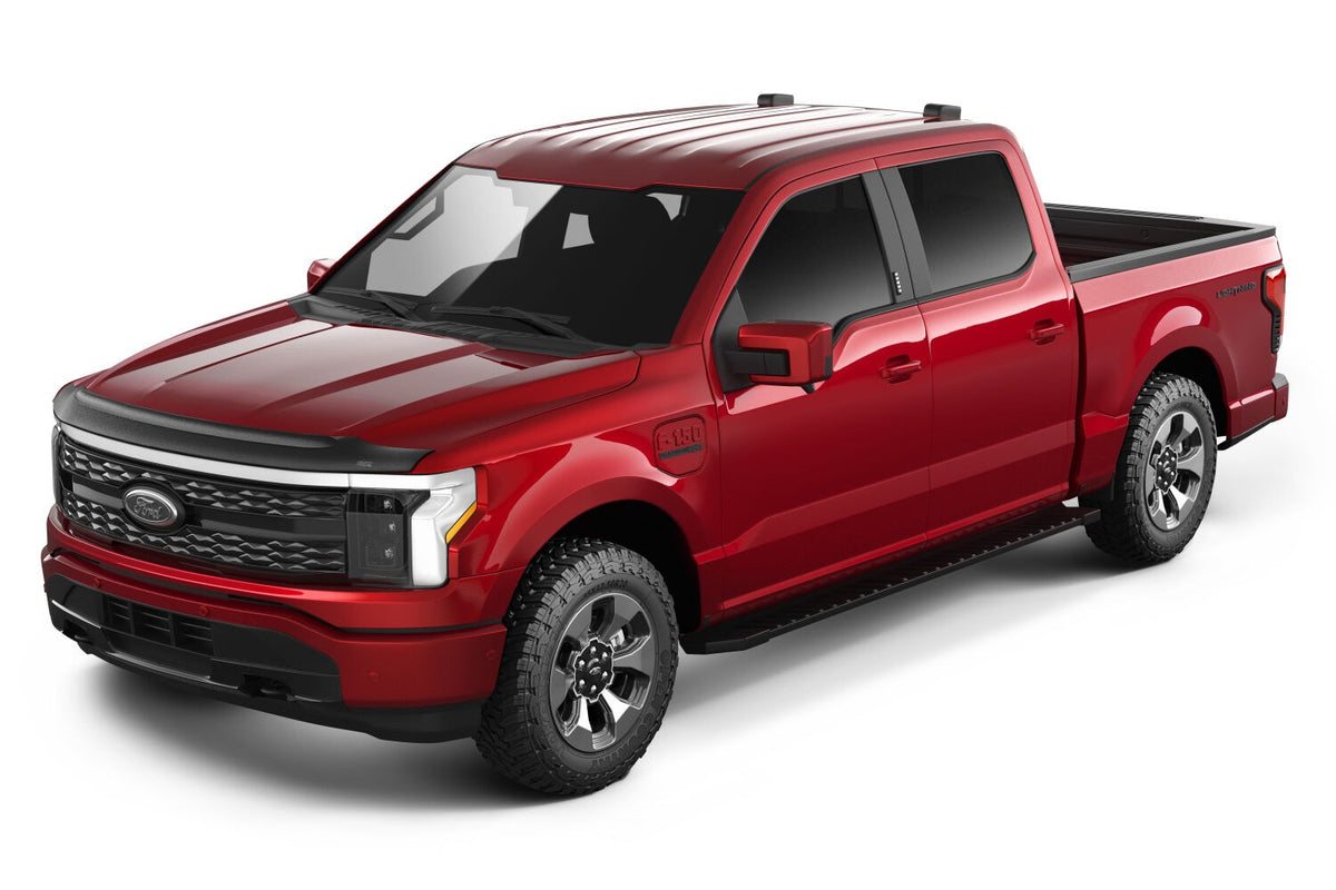 Matte black tpo hood deflector from Husky Liners part number 2830223