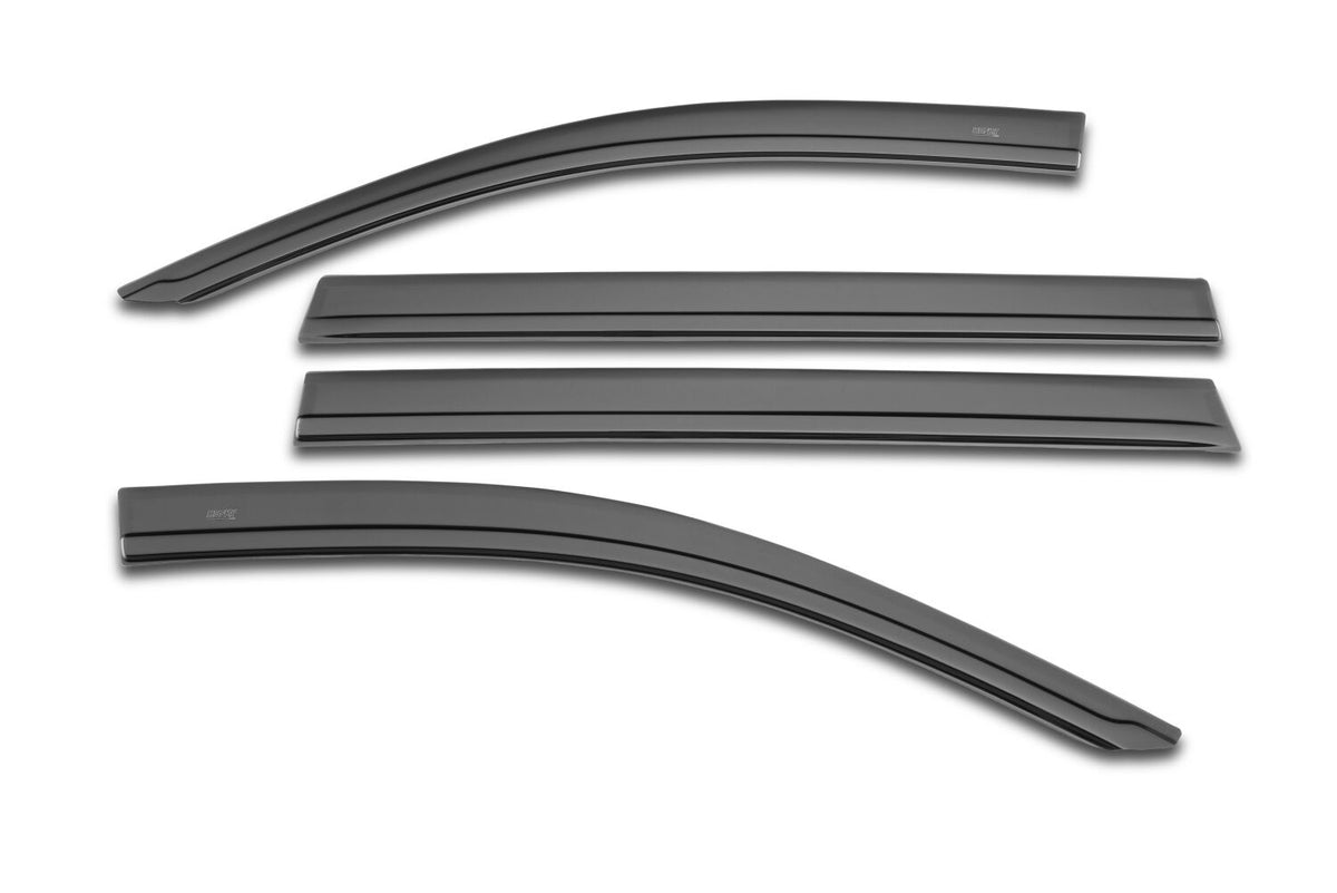 Smoke modified acrylic side window deflector from Husky Liners part number 2854137