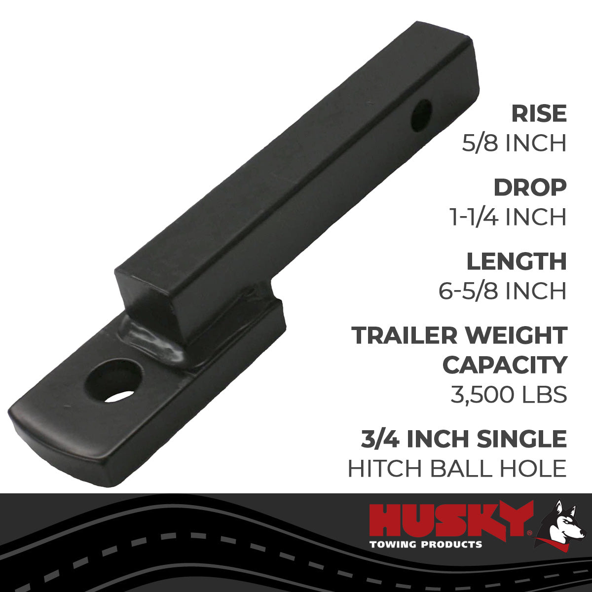 Trailer Hitch Ball Mount from Husky Towing part number 31341