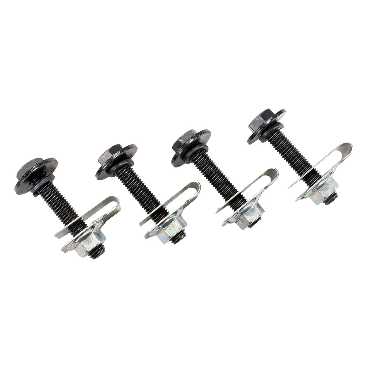 Black steel fifth wheel trailer hitch mount kit with mounting hardware from Husky Towing part number 33222