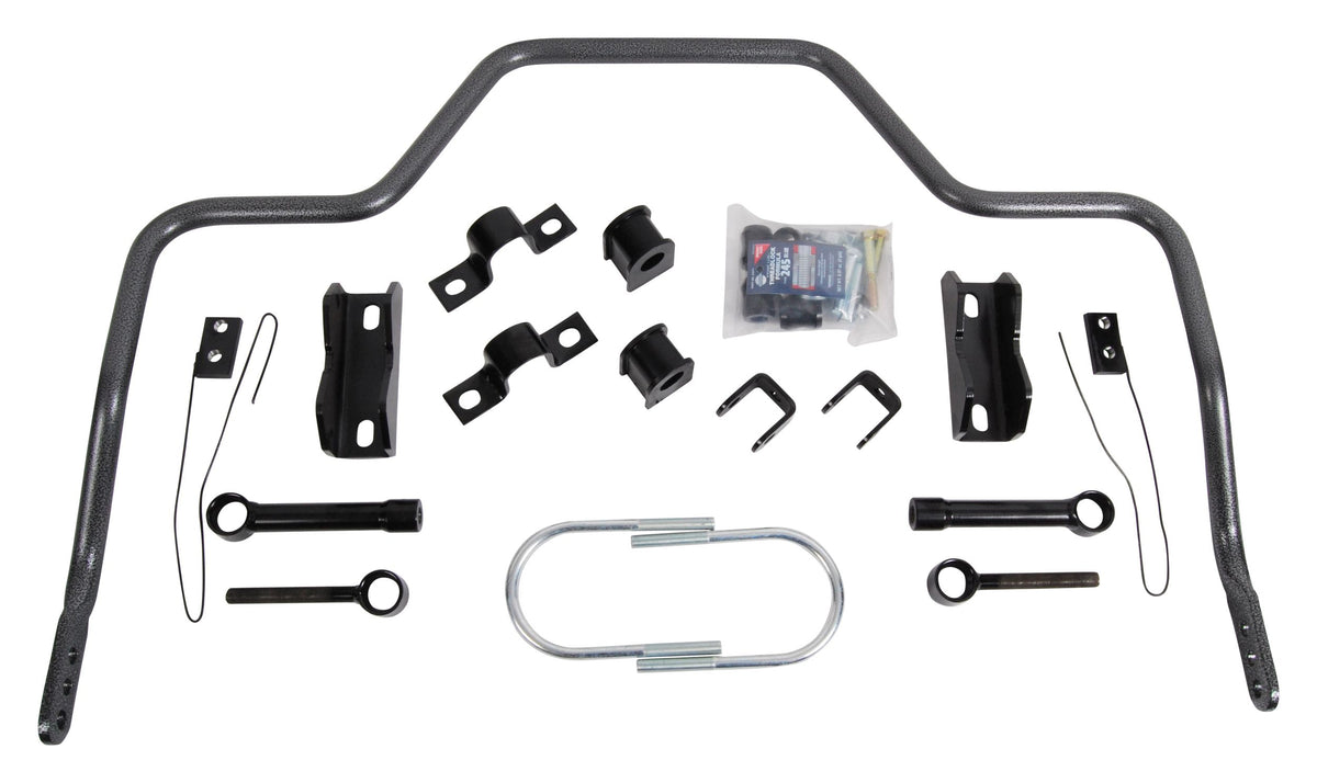 Silver hammertone suspension stabilizer bar kit from Hellwig part number 7788