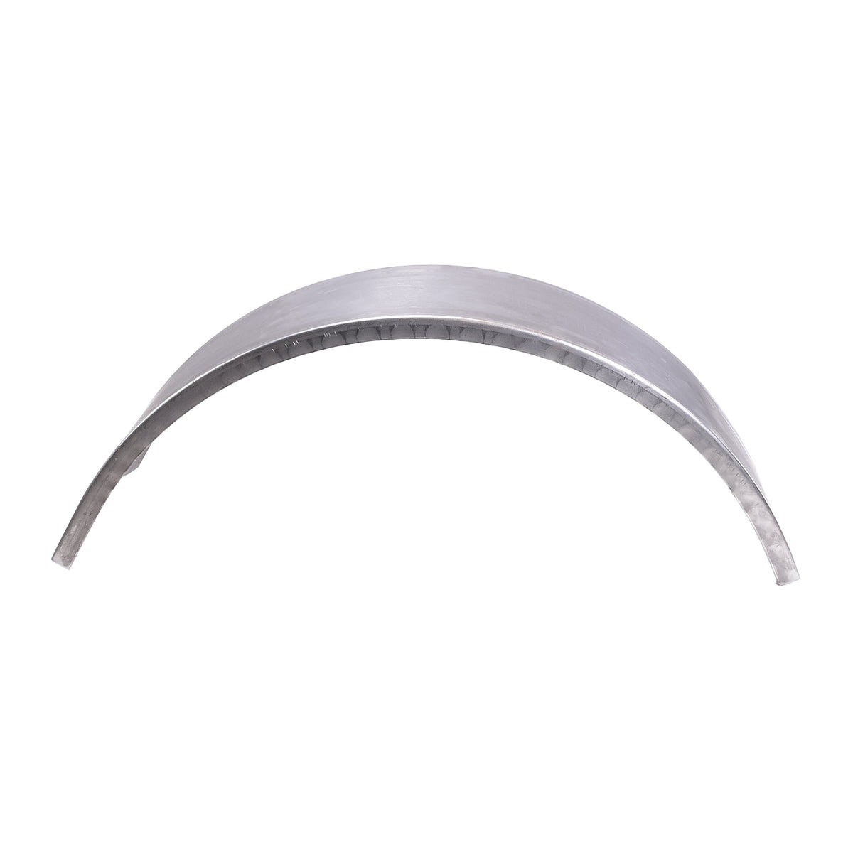 Silver oil coated steel fender with mounting hardware from Husky Towing part number F0007