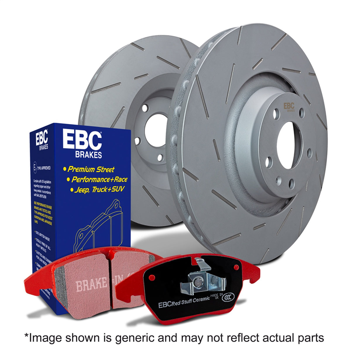 Disc Brake Kit from EBC Brakes part number S4KR1225