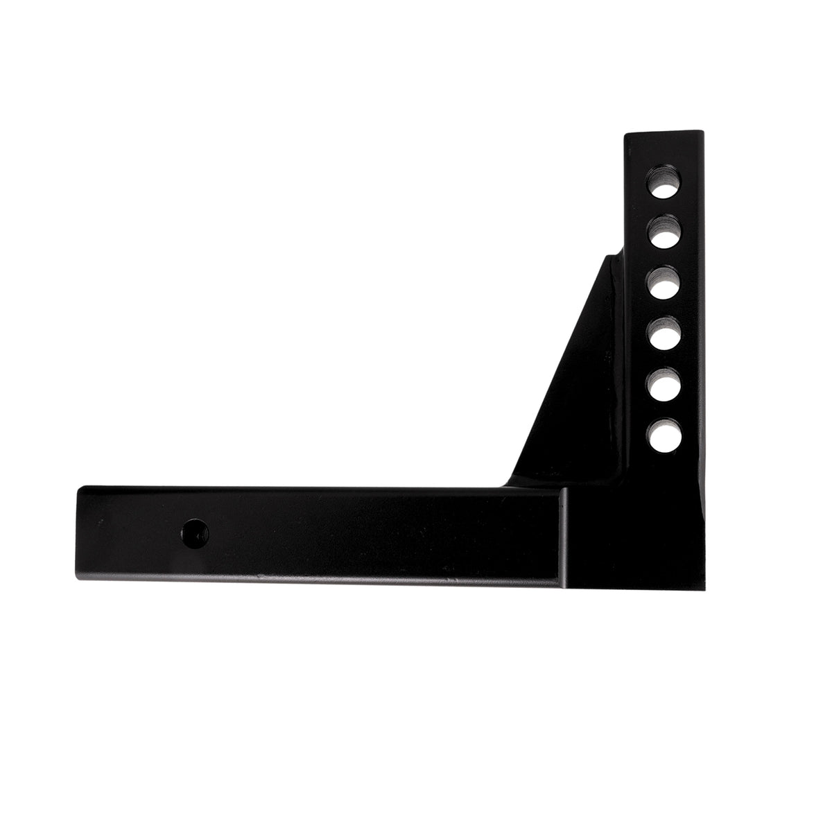 Black powder coated trailer weight distribution shank from Husky Towing part number 32555