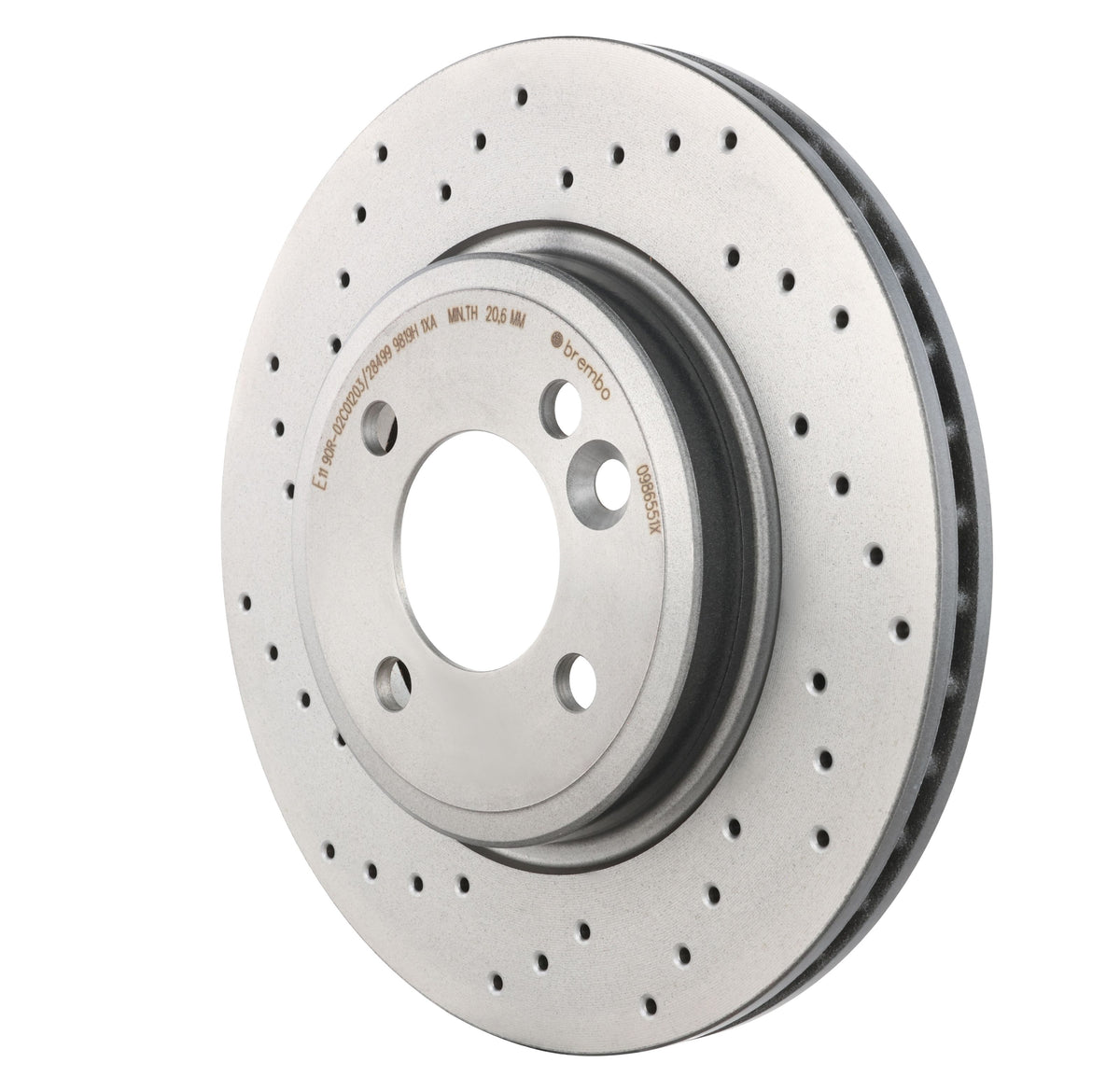 Disc Brake Rotor from Brembo part number 09.8655.1X