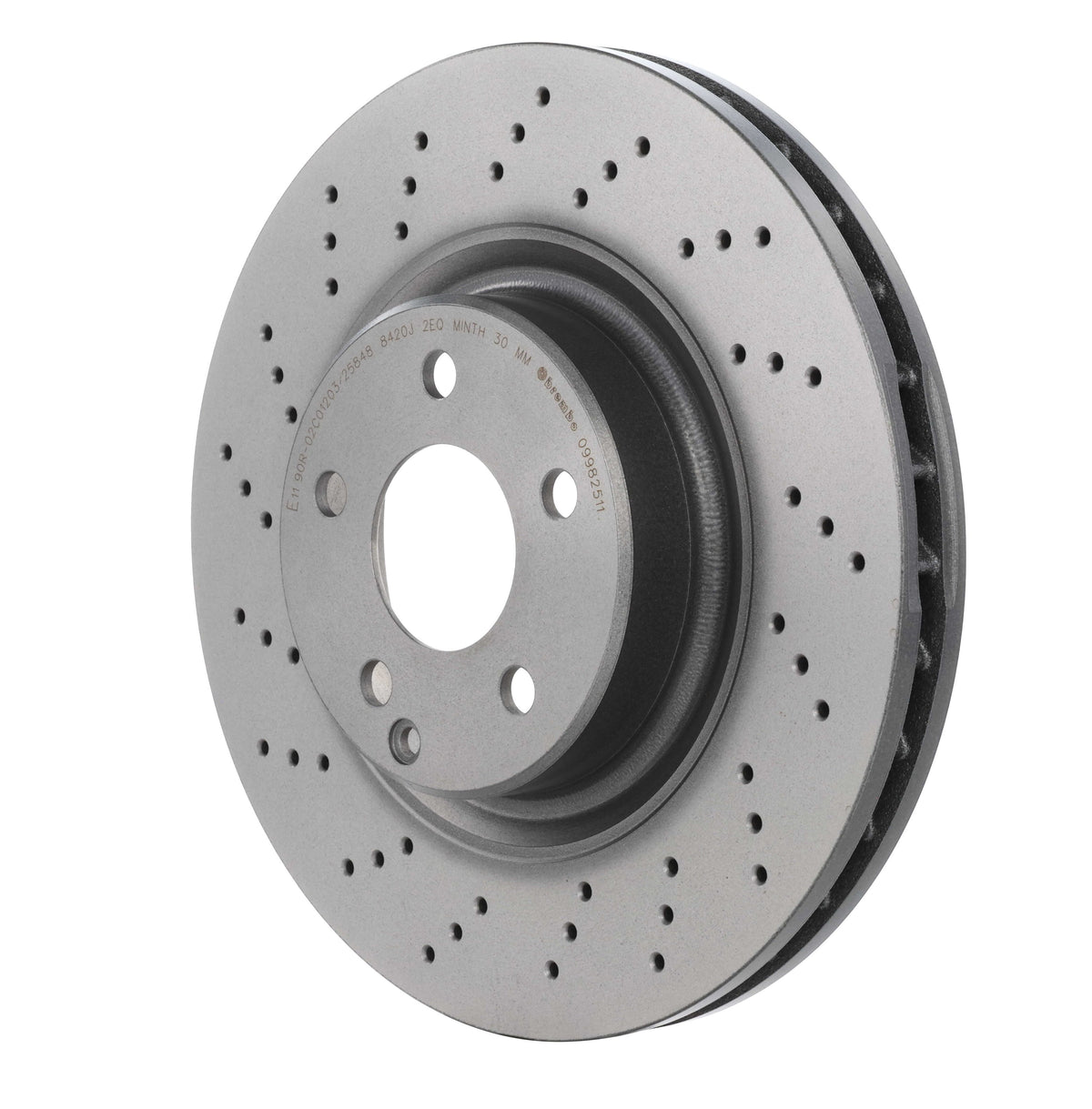 Disc Brake Rotor from Brembo part number 09.9825.11