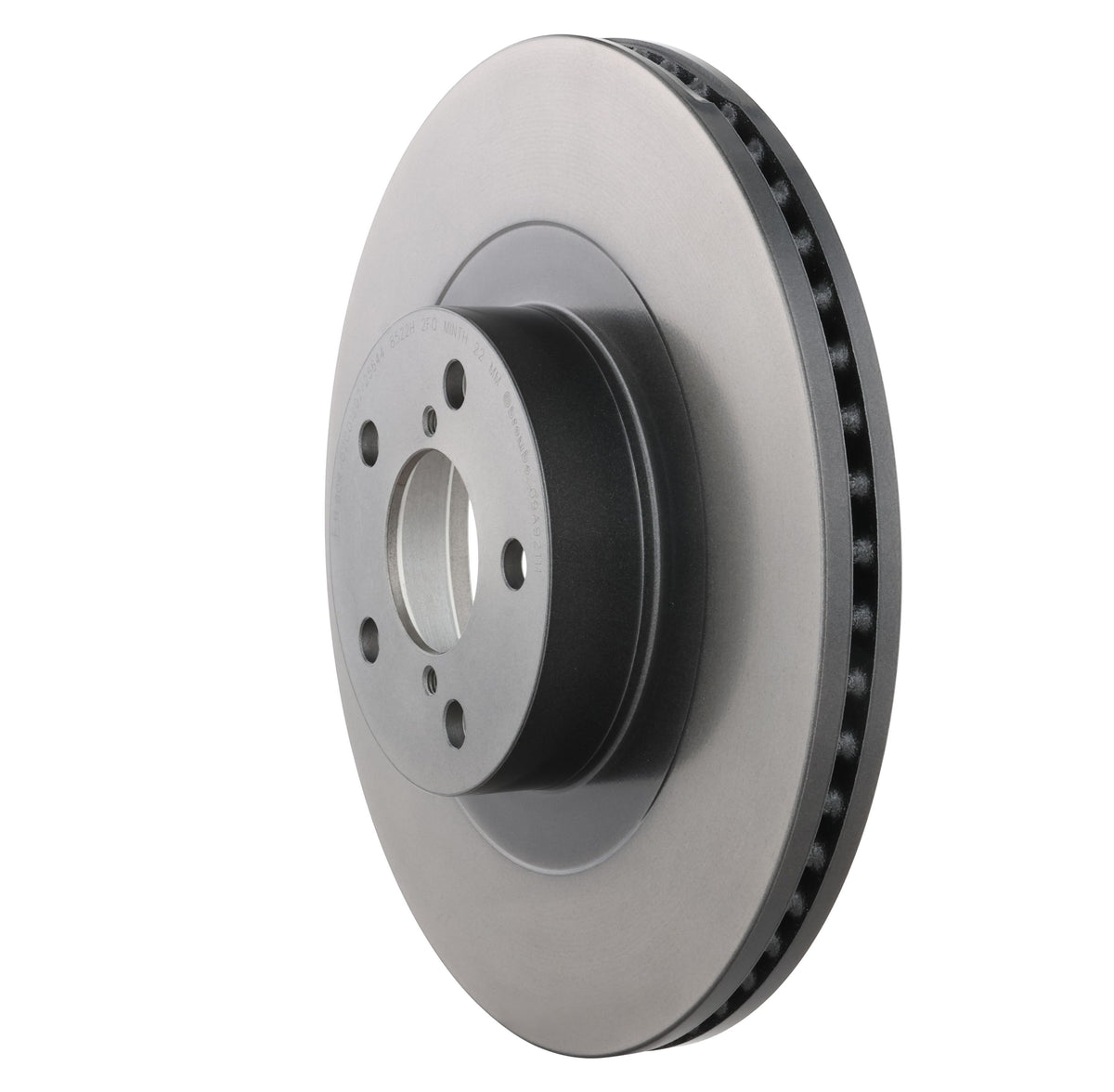 Gray cast iron disc brake rotor from Brembo part number 09.A921.11