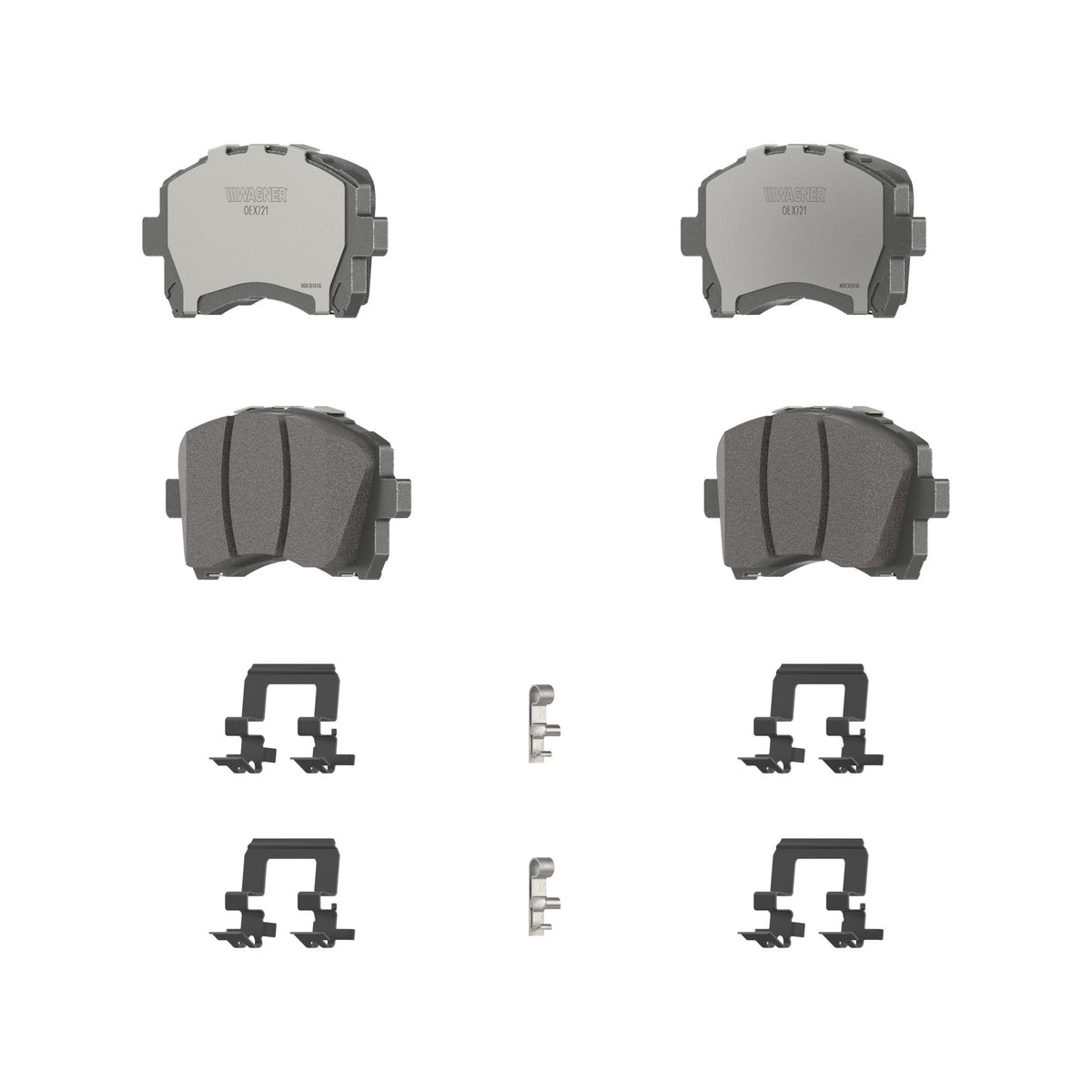 Disc Brake Pad Set from Wagner Brake part number OEX721