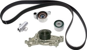 Engine Timing Belt Kit with Water Pump from Gates part number TCKWP257A
