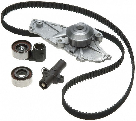 Engine Timing Belt Kit with Water Pump from Gates part number TCKWP329