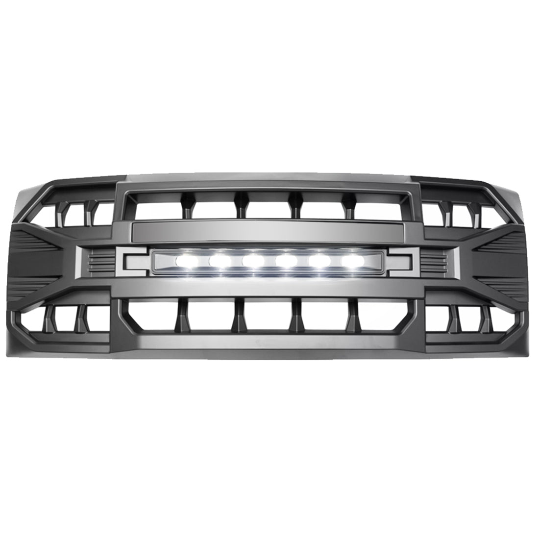 Matte black abs plastic grille from AMERICAN MODIFIED part number AMFMAA00114
